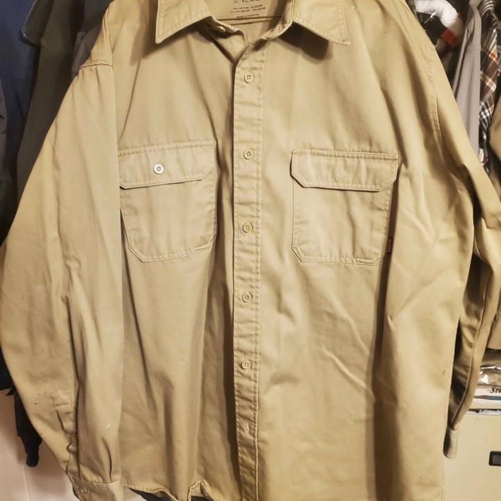 Craft Men's Khaki Shirt Jacket